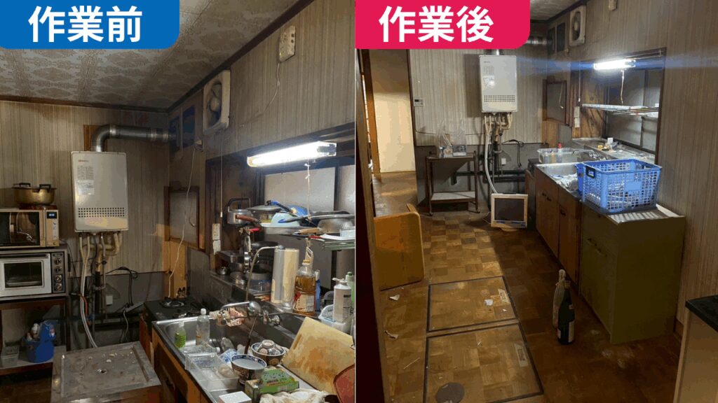 新潟市西蒲区の空き家の整理対応事例