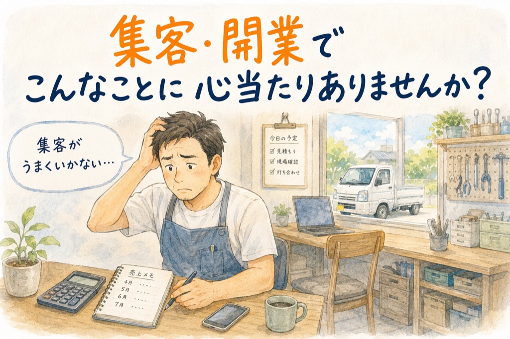 便利屋さん開業・集客で悩む方